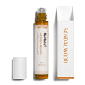 benatu Sandalwood Perfume Oil Roll On for Women and Men, Alcohol Free Eau de Parfum,Travel Size Essential Oil Body Fragrance, Long Lasting, Leather Woody Scent, 10 ml