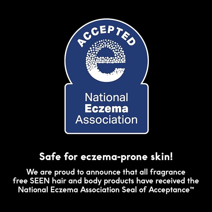 SEEN Discovery Kit - Fragrance Free - Non-Comedogenic Hair Set- Dermatologist-Developed - Safe for Sensitive, Eczema & Acne Prone Skin