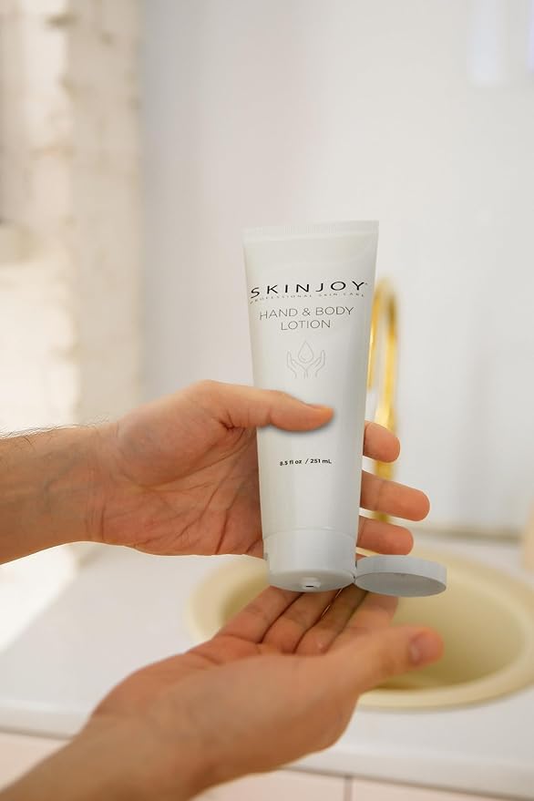 Skinjoy Hand and Body Lotion for Dry Skin, Hand Lotion, Skin Care, Body Lotion for Women Dry Skin, Body Skin Care Products - 8.5 fl Oz. / 251 ml