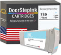 DoorStepInk 789 Light Cyan Remanufactured Ink Cartridge Replacement for HP 789 (CH619A) — Compatible with DesignJet L25500 42" & 60" Wide-Format Printers — Standard Yield 1-Pack