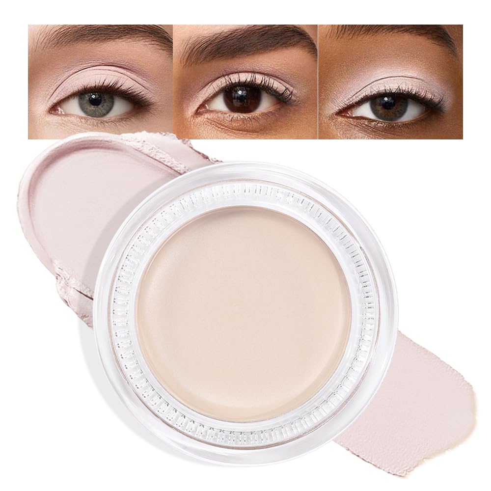 FeiCuiYun Single Cream Bright Nude Matte Eyeshadow Palette Makeup, Natural Single Mini Instant Holographic Eyeshadow For Women, Sombras Crema Para Ojos, Talc, Paraben & Cruelty Free, R01