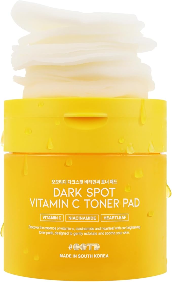 #OOTD Vitamin C Toner Pads with Niacinamide,70 Pads | Korean Skincare