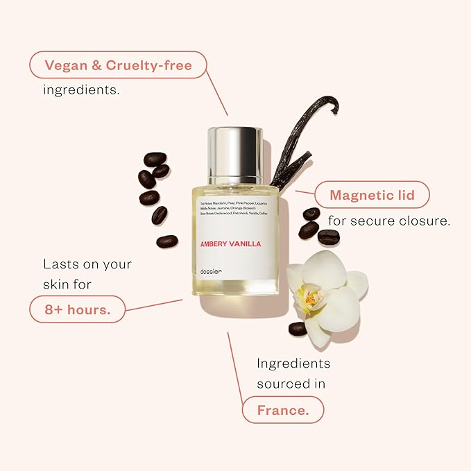 Dossier - Ambery Vanilla - Inspired by Black Opium - Women EDP
