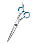 FARRAY Hair Cutting Scissors，6.5 Inch Professional Stainless Steel Barber Hair Scissors，for Both Salon and Home Use (Silver)