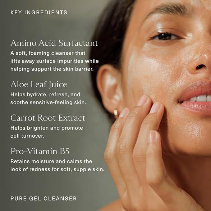 Oak Essentials Pure Gel Cleanser, Clarifying Face Wash, 5 fl oz