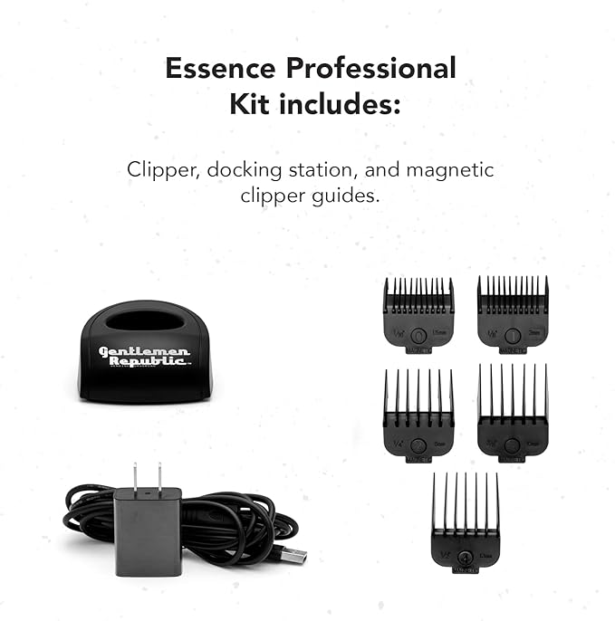 Gentlemen Republic Essence Hair Clipper for Men - Cordless, 120 Min Runtime