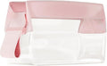 Cadence Parcel - Clear Travel Kit with Zipperless Magnetic Closure - Rose, Small - Durable, Leak-Resistant and TSA Approved Toiletry Bag - Modular Organization - Recycled TPU (.5 Qt)