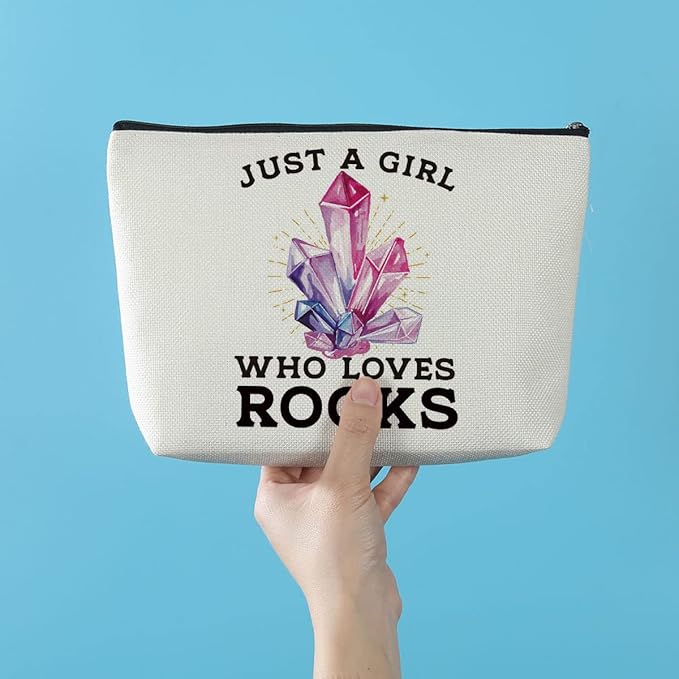Azteoiz Geology Makeup Bag Rock Lover Gifts Cosmetic Bags for Women