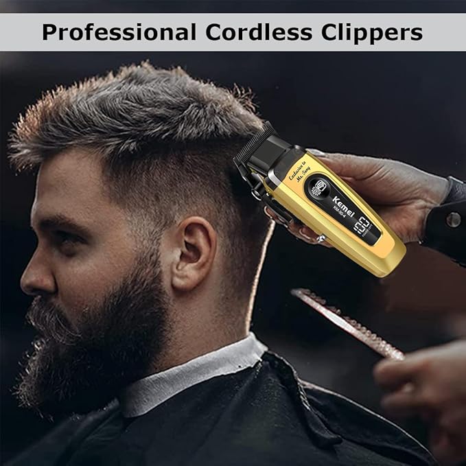 KEMEI 90-4 Professional Hair Clippers for Men 11500 RPM Barber Clippers