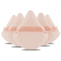 Powder Puff Daubigny 6 PCS Powder Puff Makeup Puff Face Soft Triangle Powder Puffs for Loose Powder Mineral Powder Body Powder Velour Cosmetic FaclaI Sponges for Applying Makeup Tools(Nude)