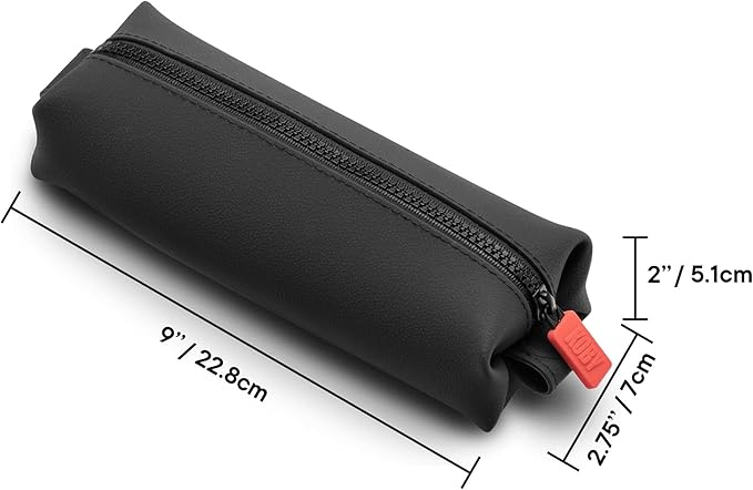 TOOLETRIES The Koby Dopp Kit Toiletry Bag- Mini 8.5" x 2.75" x 2", Charcoal