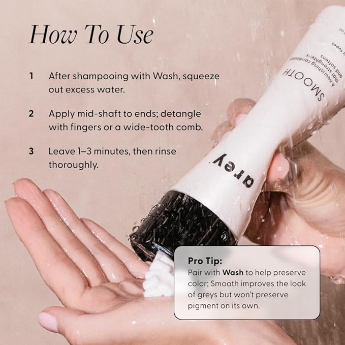 Arey Smooth Conditioner, Reduces Signs of Aging Hair, 8.45 Fl Oz
