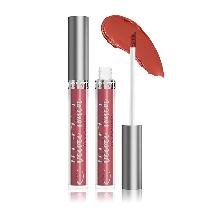 COOL STORY lip cream,Velvet Lip Mousse,Matte Lip Tint, natural daily Long-Lasting color, Waterproof,daily-office-party lip color (03#Nude Embrace)