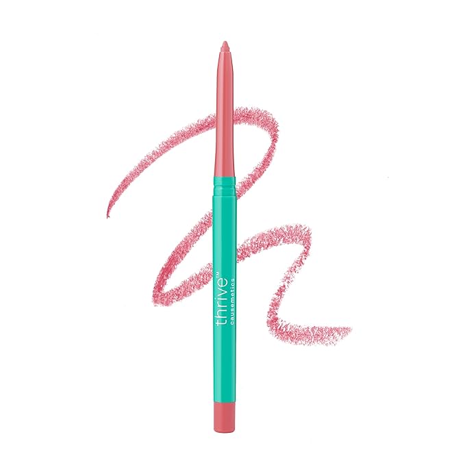 Thrive Causemetics Lip Filler Plumping Lip Liner, Petal Pink Shade
