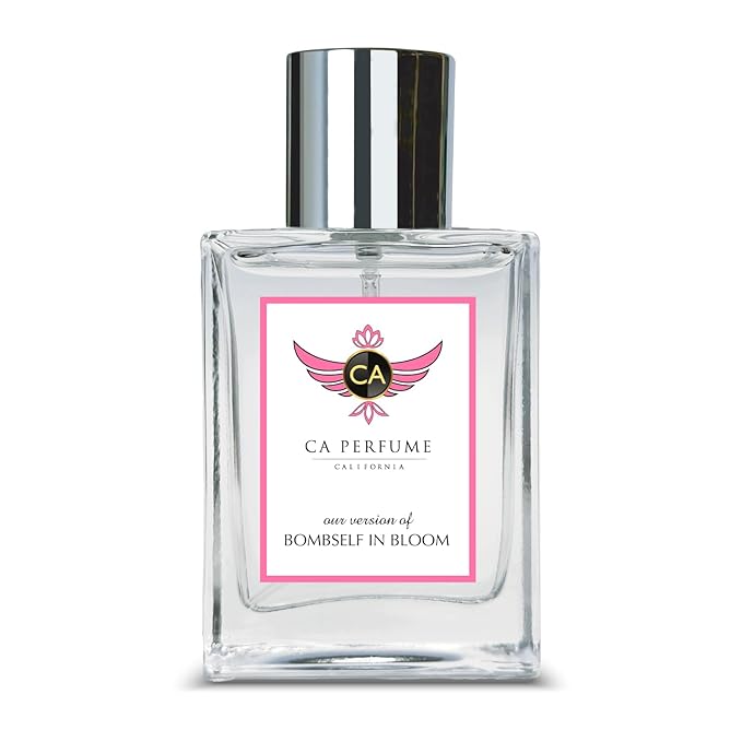 CA Perfume Club Impression of Victoria Bombself In Bloom For Women Replica Version Fragrance Dupes Concentrated Long Lasting Eau de Parfum Spray Refillable Atomizer Bottle 1.7 Fl Oz/50ml