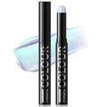 HOSAILY Holographic Duochrome Blue Green Glitter Eyeshadow Stick, Color Shift Shimmer Chameleon Eye Shadow Brightener Pencil, Silky Smooth Iridescent Sparkle Inner Corner Eye Highlighter Fairy Makeup