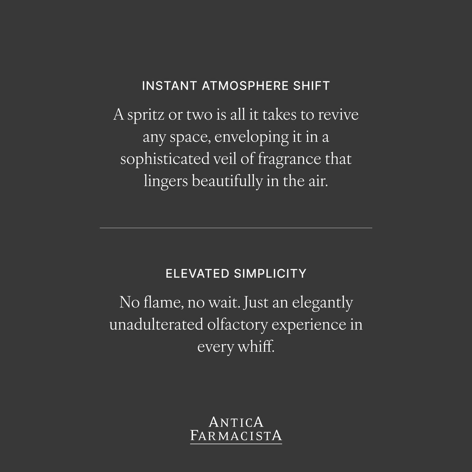 Antica Farmacista Room Spray - Elegant House Spray - Long-Lasting, Room Fragrance - Luxury Gift for Housewarming - Prosecco, 3.4 fl oz
