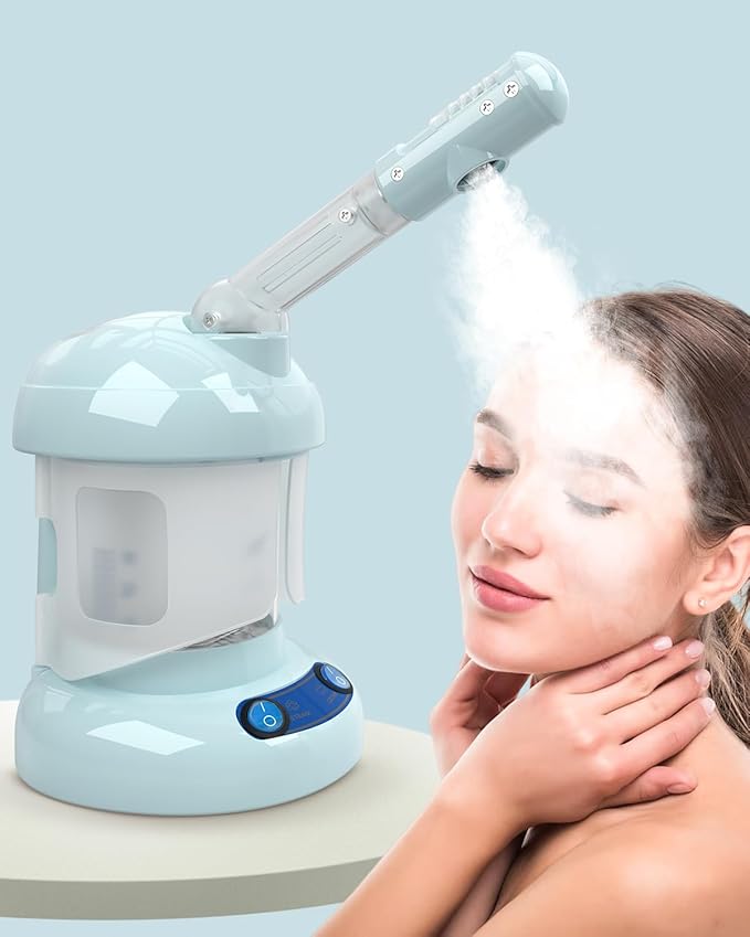 Kingsteam Facial Steamer -Nano Ionic Face Steamer for Deep Cleaning