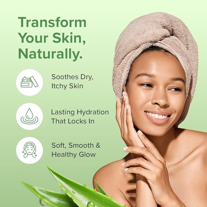 Aloe Infusion Aloe Vera Face & Body Cream – 2 Ounce