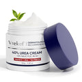 VREKEF Urea Cream 40 Percent with 2 Percent Salicylic Acid, Foot & Hand Cream for Dry Cracked Heels, Callus Softener for Feet, Exfoliating Foot Cream for Rough Thick Skin, 5.29 oz