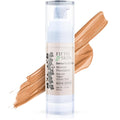 Fifth & Skin: Better’n Ur Skin Liquid Foundation (ROSE BEIGE) - Natural, Organic, Vegan, Cruelty-Free - Gluten-Free Beauty with Buildable Coverage and Palm-Free Luxury - 1 oz