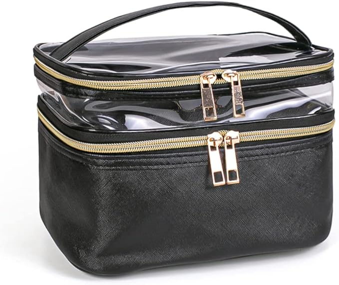 imerelez Travel Makeup Bag Makeup Organizer Bag Cosmetic Bag Makeup Bags for Women Cosmetics Cases Portable Waterproof Foldable