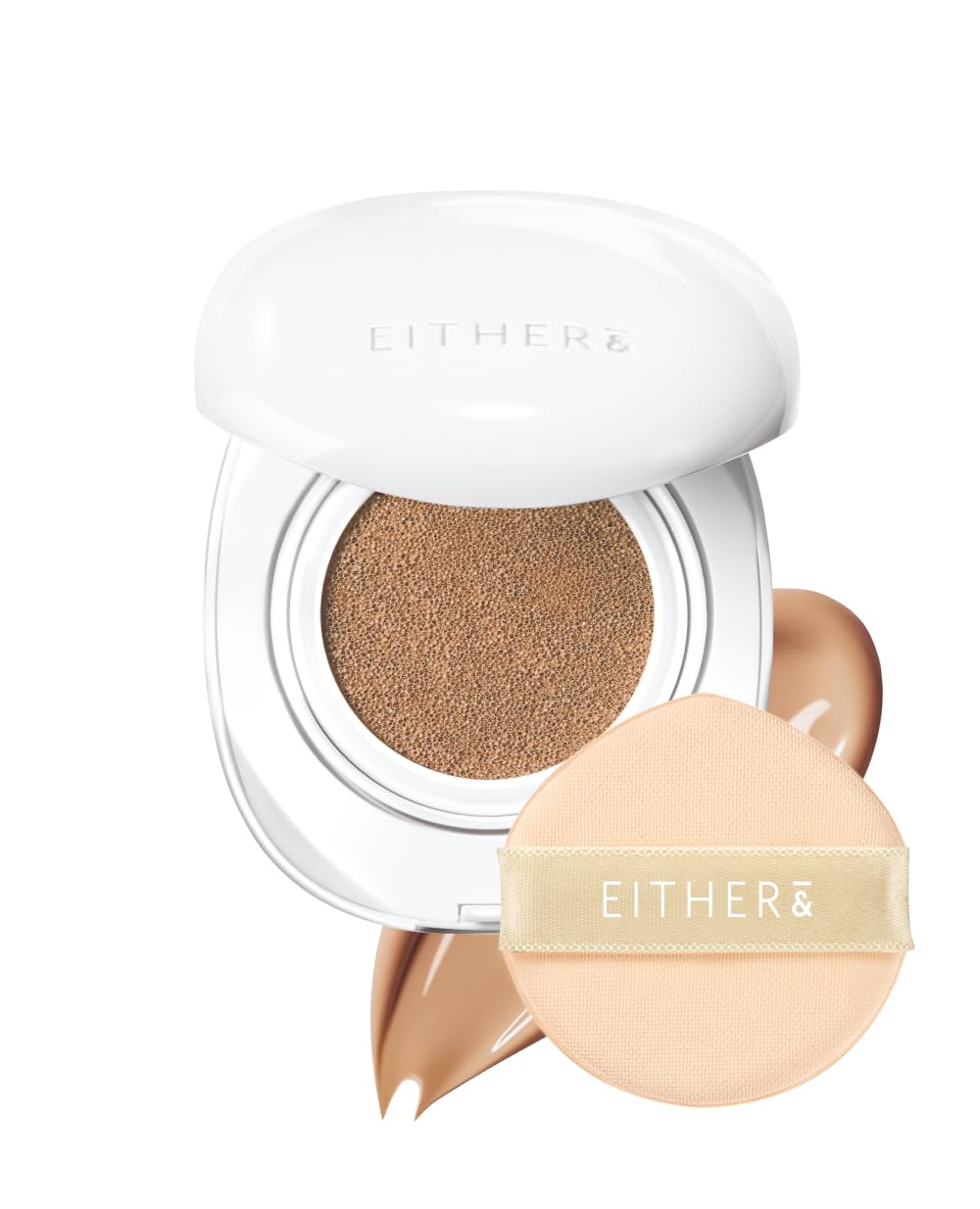 EITHER& Glow Pixel Cushion Foundation, Korean Skin Care, Make Up, 22.5P