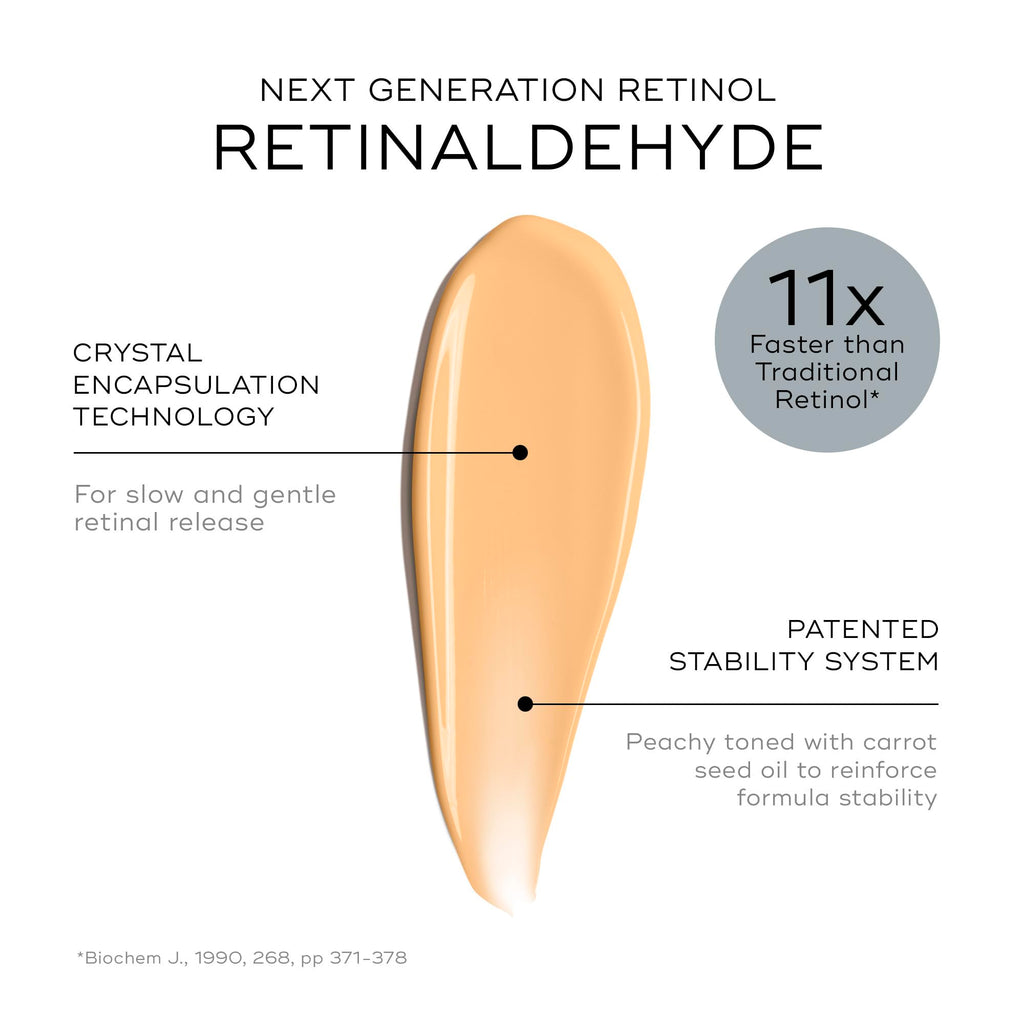 Medik8 Crystal Retinal 10 - Firming, Advanced Skin Retinaldehyde Face Serum - Night Serum with Hyaluronic Acid and Vitamin E - Gluten Free - 1 oz