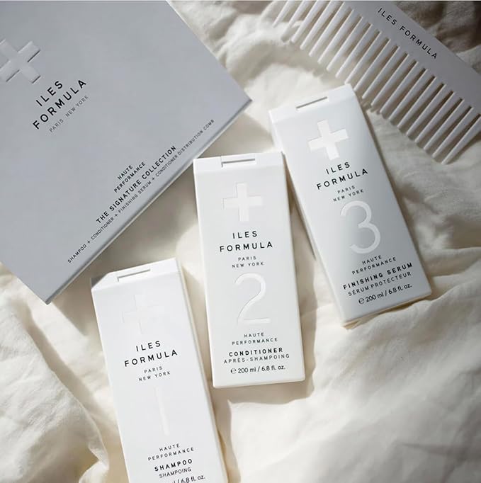 Iles Formula Signature Collection: Shampoo, Conditioner & Finishing Serum