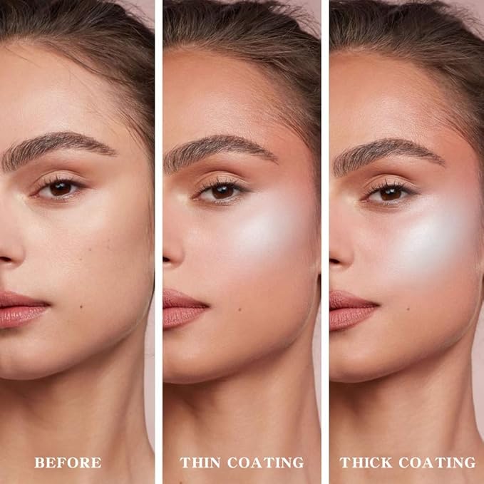 HHLTOH Matte Blush Powder for Cheeks, Cruelty Free Makeup – Long Lasting Natural Face Blusher Makeup, Lightweight Blendable Cheek Color Palette for Women All Skin Tones - #03 Pastel Blue
