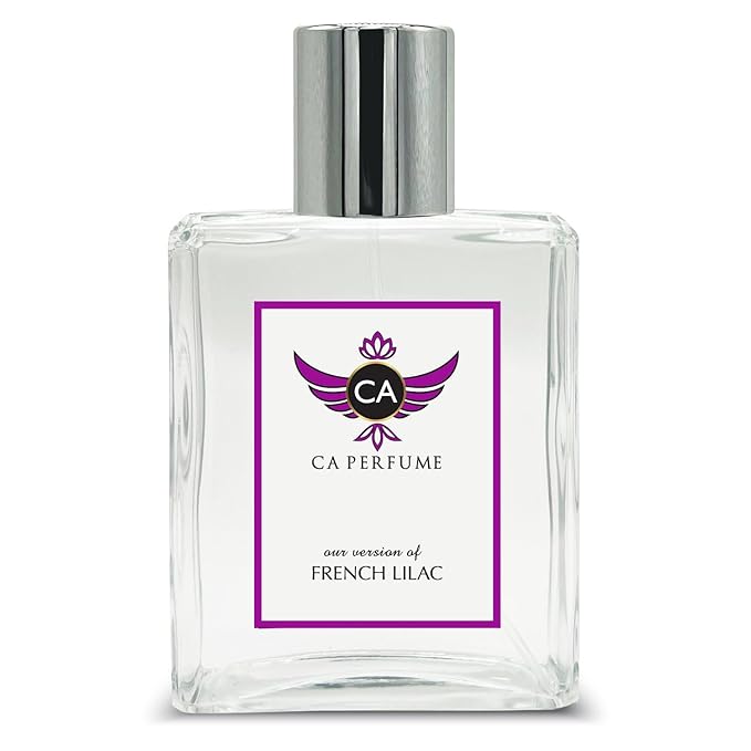 CA Perfume Originals French Lilac For Women & Men Genderless Floral Fragrance Eau de Parfum Spray Bottle 3.4 Fl Oz/100ml