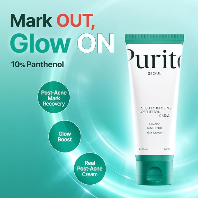 PURITO Panthenol 10% Cream | Korean Skin Barrier Repair & Glow Boost