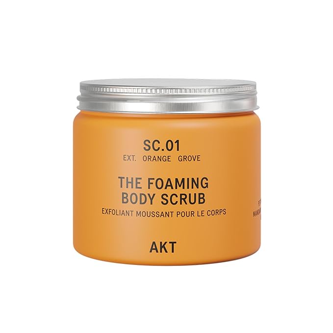 AKT The Foaming Body Scrub, SC.01 Orange Grove, 8.4 Fl Oz, All Genders