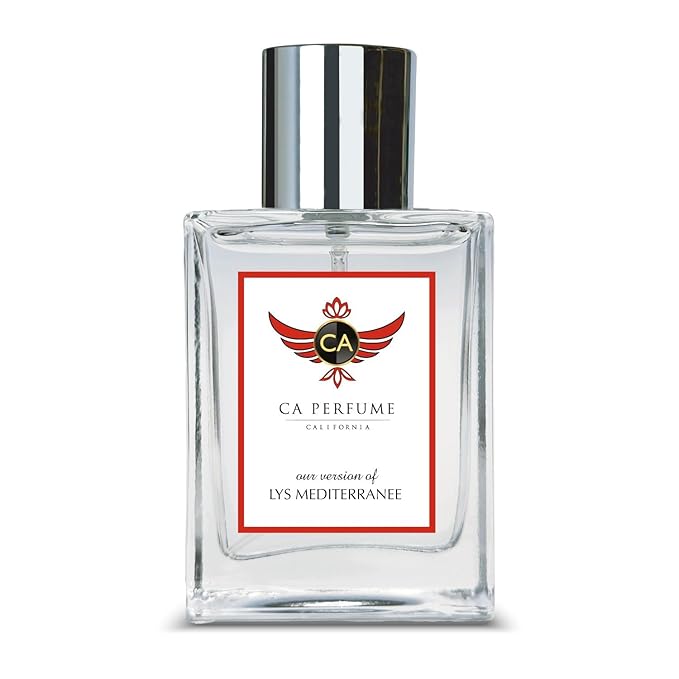 CA Perfume Impression of Lys Mediterranee for Women and Men Long Lasting Unisex Fragrance Eau De Parfum 1.7 Fl Oz 50ml