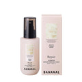 BANANAL Korean Scented Hair Serum Mist – Argan Oil & Silk Protein Ampoule for Nourishing, Frizz Control, Damaged Repair & Glass Hair Shine – White Floral Musk, 100ml / 3.38 fl oz