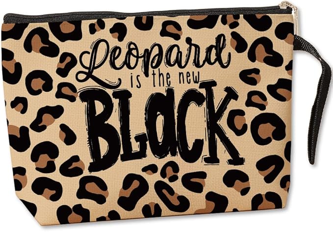 Leopard Print Gifts for Women Makeup Bag Gift Ideas for Leopard Lovers