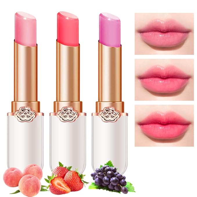 PH Color Changing Lipstick, Magic Lipstick, Moisturizing Pink Lip stick