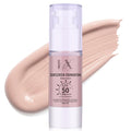 LXSKN Sunscreen Foundation - Waterproof & Lightweight Liquid Foundation with SPF 50++, 3-in-1 Full Coverage Foundation Smooths & Blurs Pores #101