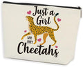 Cheetah Print Makeup Bag Cheetah Animal Lovers Gifts for Women