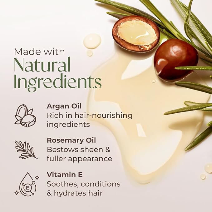 Gya Labs Daily Gloss Argan Oil - 3.4 Fl Oz - for Frizzy, Damaged & Color- Hair - Strengthening, Shine & Protection