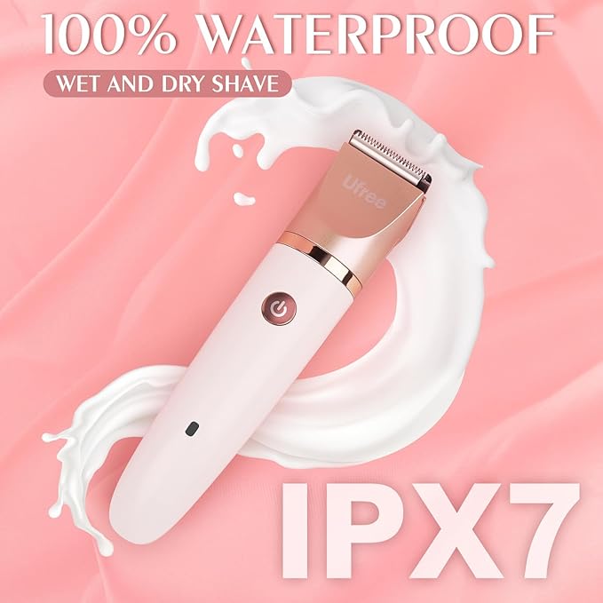 Ufree 3-in-1 Bikini Trimmer Electric Razors for Women, Body Hair Trimmer