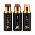 Phoenix Beauty Contour Stick Set, Blush, Bronzer & Highlighter, Enchanted