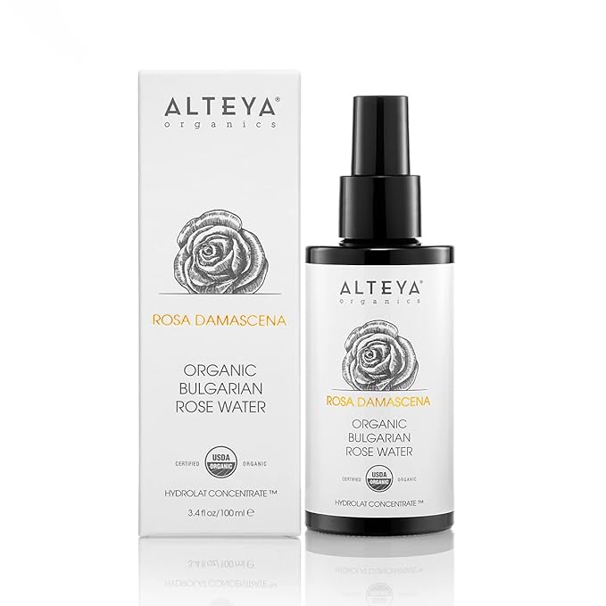 Alteya Organics Organic Rose Water Spray, 3.4 FZ
