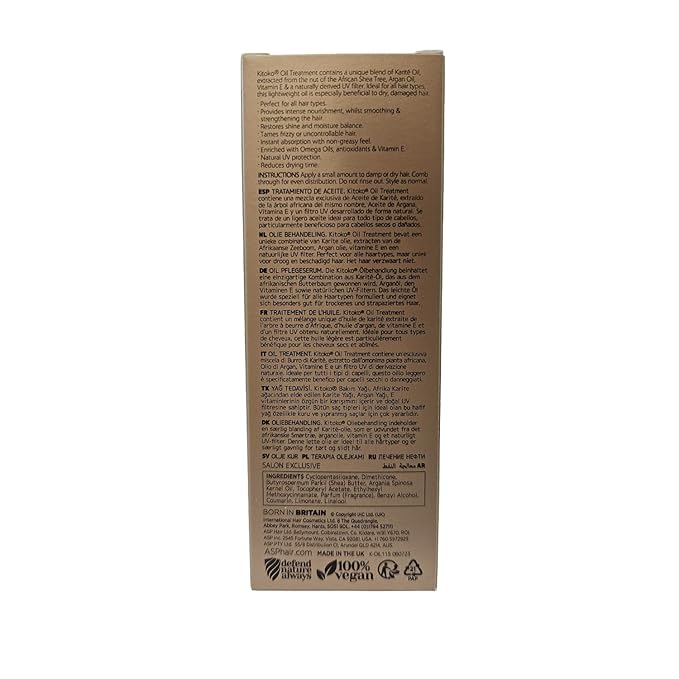 Affinage Kitoko Oil Treatment 3.88 Ounce with Easy Dispensing Pump