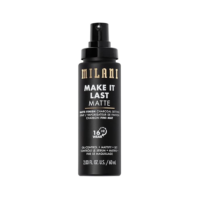 Milani Make It Last Matte Setting Spray for Makeup - Oil Absorbing 2-Pack