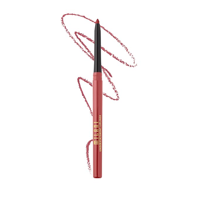 Milani Understatement Lipliner Pencil - Highly Pigmented Retractable Soft Lip Liner Pencil, Easy to Use Lip Makeup - Desert Rose