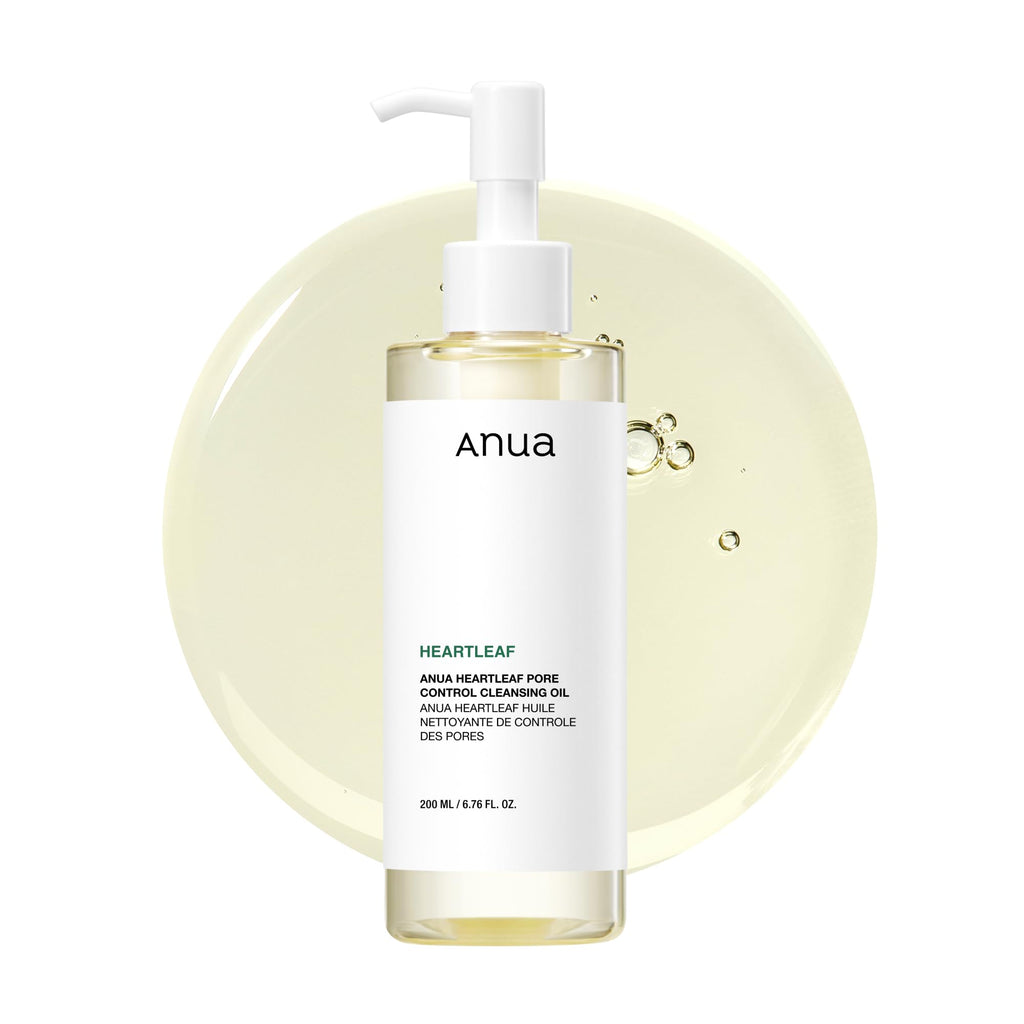 Anua Heartleaf Pore Control Cleansing Oil, Korean Skincare, 6.76 fl.oz