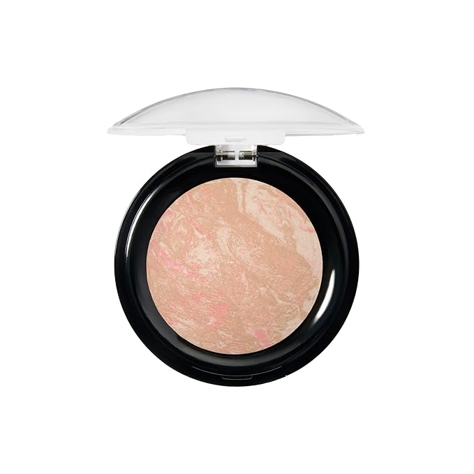 LAURA GELLER NEW YORK Award-Winning Baked Balance-n-Brighten Color Correcting, Travel Size, Powder Foundation – Porcelain – Handmade in Italy – Buildable, Matte Finish – For Mature Skin