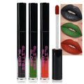 CAKAILA Gray Black Green Red Metallic Lipstick for Women,Glitter Sparkling Liquid Lipstick,Long Lasting Waterproof Lightweight Non-Drying Bold Dark Lip Gloss for Gothic Stage Makeup,Vegan