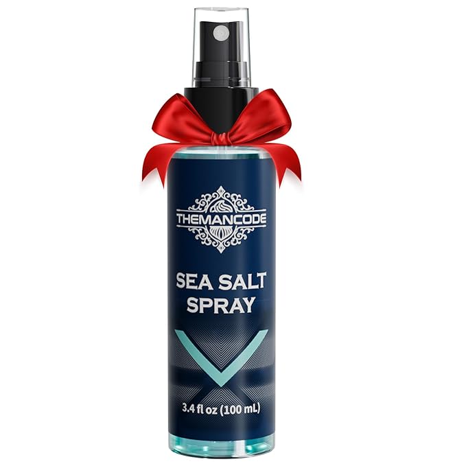 THEMANCODE Sea Salt Spray for Men, Surf Spray Adds Instant Volume, 3.4 Oz